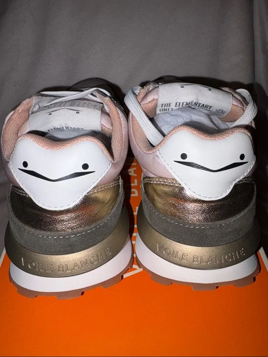 NWT VOILE BLANCHE Qwark Hype Sneaker in Army Green - Picture 10 of 15